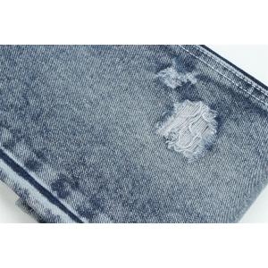 Recycled Fiber Denim Fabric In A Very Deep Blue 11.5 Oz High Elasticity