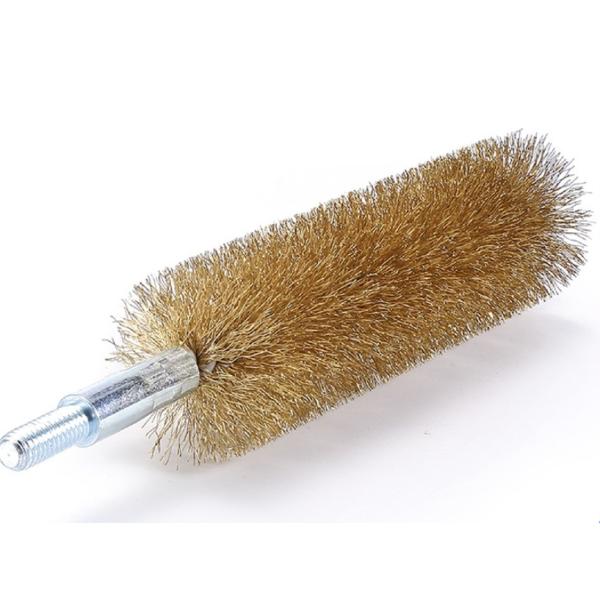 Buy Customizable M6 Copper Wire Tube Polishing Brush For Mechanical Parts Inside Holes at wholesale prices