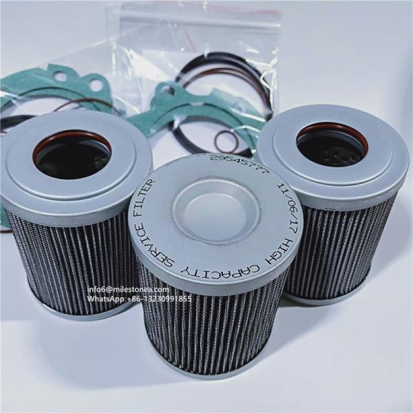 China Manufacturer Hydraulic Oil Filter 29545777 652458 29548987 29540493 1908901 for tMine equipment automatic transmission