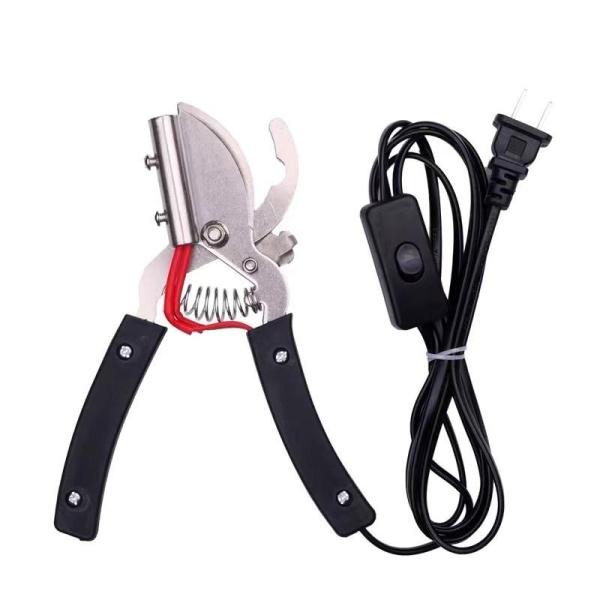 Buy Veterinary Swine Electric Pig Tail Cutter Bloodless Scissor at wholesale prices