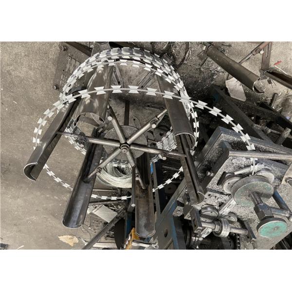 Sharp Blades Welded 700 800 900mm Coil Razor Mesh Fence