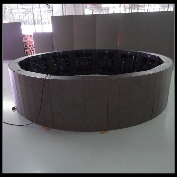 360 Degree Round Advertising Led Display Screen Curved P12 Outdoor Waterproof