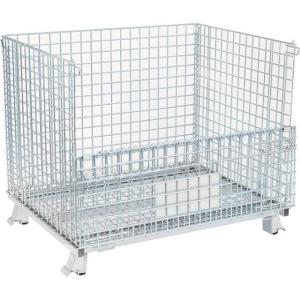China Durable Wire Mesh Container Foldable Portable Mesh Pallet Cages on sale China Durable Wire Mesh Container Foldable Portable Mesh Pallet Cages on sale