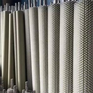 PP Base Material Nylon Cylinder Rotary Cleaning Roller Brush