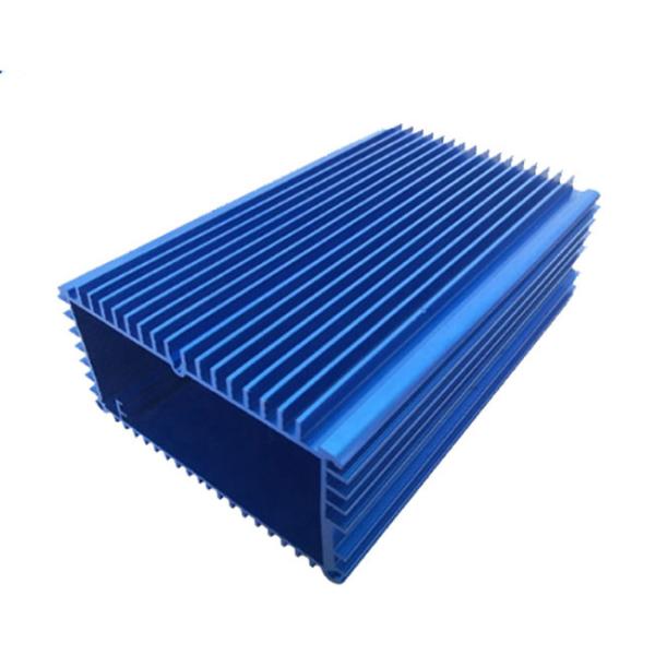 Buy Blue Extrusion Aluminium Enclosures / Electronic Enclosure For Project at wholesale prices