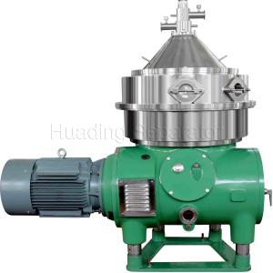 Disc Yeast Centrifugal Separator Nozzle Disk Stack Separator