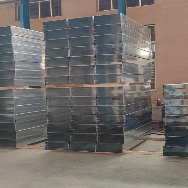 High Corrosion Resistance Galvanised Cable Tray Outdoor Wall Mounted Floor Mounted