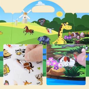 Removable Toddler Sticker Books Educational Learning Toys Children Sticker Book