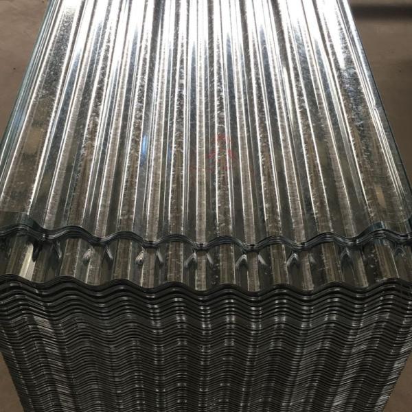 ASTM A653M JIS G3302 Corrugated Galvanised Roofing Sheets ISO BV CE SGS Approved