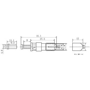 Male Female Fiber Optic Attenuator , Portable Fixed Optical Attenuator