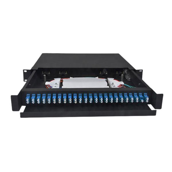 24 Ports Fiber Optic Patch Panel