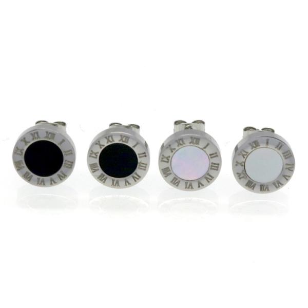 New Gold/Rose/Silver Color Stud Earrings Fashion Famous Brand Jewelry Wedding Party Earrings For Women Lady Men Earrings