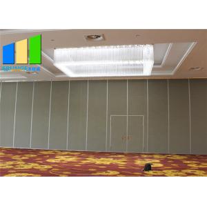 Hanging System Laminate Sound Proofing Foldable Room Dividers With Wheels