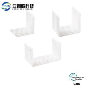 Customized Machined Plastic Parts Clear Plastic Shelf Divider