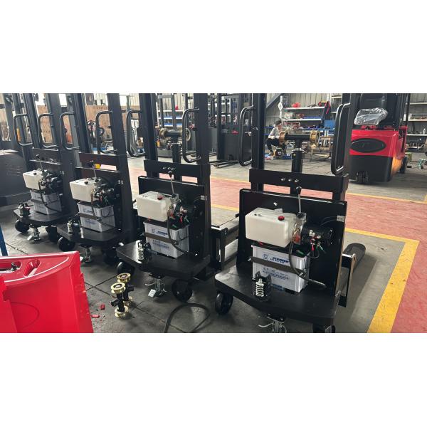 Electric Stacker 2 Ton Semi Auto Electric Stacker Hydraulic Pallet Stacker