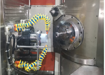 Output Shaft Spiral Bevel Gear Ground Gear for Forklift Truck