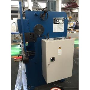 China Blue Hydraulic Press Brake Mild Steel With 135° Bending Angle on sale