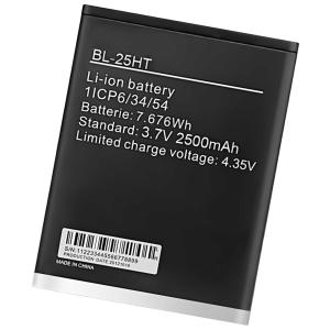 Double IC Protection Battery BL-25HT 2500mAh for Tecno Camon C7 Mobile Phone