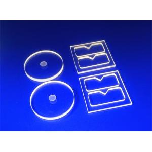 Polished Surface Fused Silica Glass , Silica Glass Plate Transparant glass