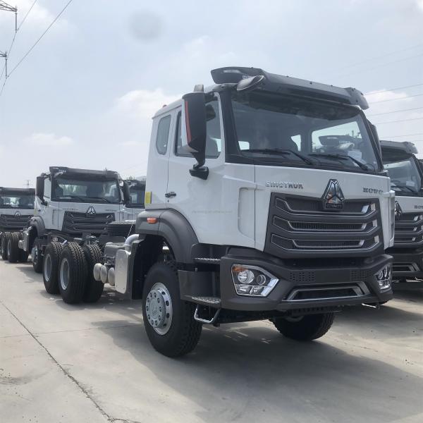 Sino Truck Howo NX 380 6x4 10 Wheels Tractor Trucks 400 Horse Power Left Hand Driving Heady Duty Logistics Transport