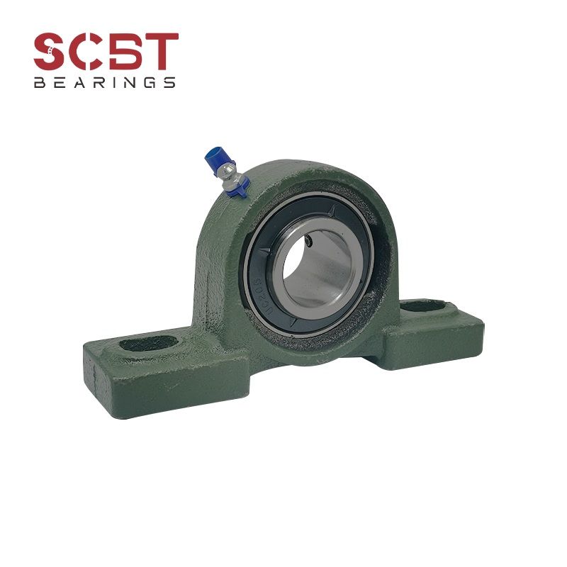 China High Speed Gcr15 Pillow Block Ball Bearings UCP203 17*27.4*129 For Replace / Repair on sale