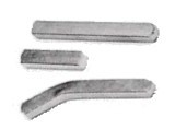 Galvanized Square Key 1/4”