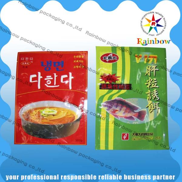 Custom PET / AL / PE Printing Mylar Snack Bag Packaging With Colorful Printing