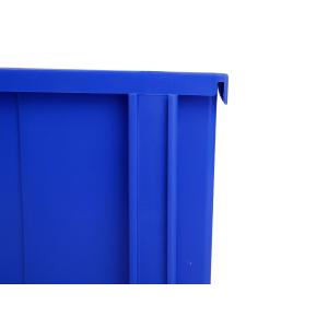 Solid Box Style Plastic Bins for Easy Sorting and Storage in Office or Warehouse