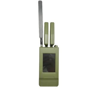 Handheld Anti Drone Detection Device Signal Detector 2km Customized