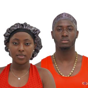 1pcs/Opp Man Custom Logo Durag And Bonnet