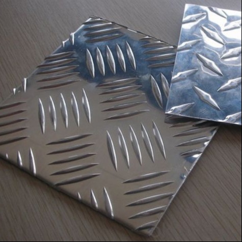 3003 H24 Aluminum Checkered Plate Patterned Al Alloy 3mm Customized Size For