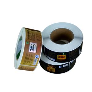 Permenent Air Conditioner Sticker Laminated Matt / Glossy film