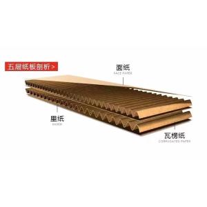 Paper Forming Machine with Double Layers NC Cut Off and Corrugated Carton Box