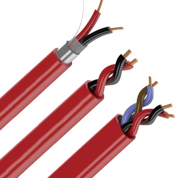 Buy Fire Resistant 2c*1.5mm 2core 1.5mm Cable with Bare Copper Wire and Al/Foil Shield at wholesale prices