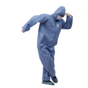 Level 4 Sterile Disposable Cpe Isolation Gown Fluid Resistant