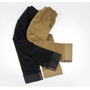 100% Cotton Childrens Clothes , Brown / Black Adjustable Waist