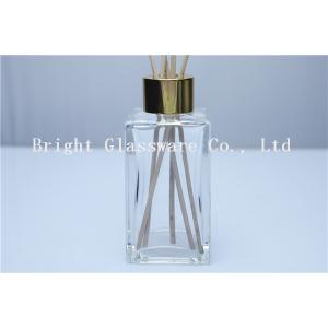 Custom Made Glass Perfume Bottle With Knob Lid