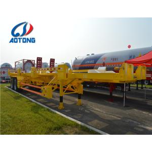 Container Semi Trailer with Dual Combo Design and Tire Size 10.00r20/11.00r20