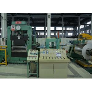 Rotary Shear Cut To Length Line , Metal Cutting Machine High Accuracy
