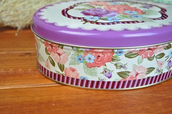 Stackable Metal Oval Tin Box For Gift Packaging