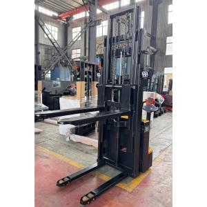 4000mm 1500kg Warehouse Full Walkie Electric Lift Pallet Stacker With Strength