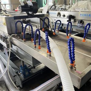 Single Screw Extruder Single Wall Corrugated Production Line With Omron