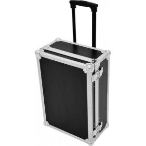 Square Portable Aluminum Tool Cases / Black Handle Equipment Case