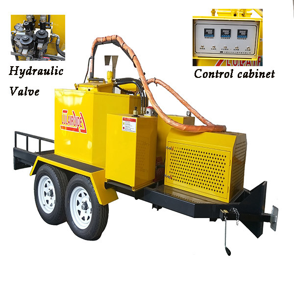 Buy Asphalt Concrete Crack Repair Machine 500L 25hp Engine Power at wholesale prices