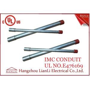 White Thin Wall Steel IMC Electrical Conduit Galvanized 1-1/2 inch 1-1/4 inch