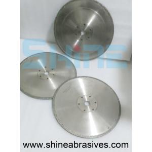 Double Sided Coated Electroplated Diamond Wheels 16inch With Flange