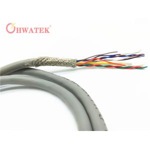 Solid / Stranded Electrical Flexible Multi Conductor Shielded Cable UL21099