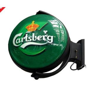 Quality Acrylic Advertising rotating light box for sale