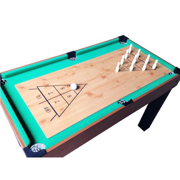 Fashionable Multi Game Table Wood Billiard 10 In 1 Game Table For 2 / 4 Players