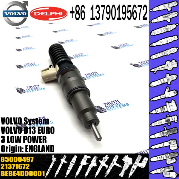High Quality Injector 20584345 85000497 VOE85000497 BEBE4D08001 Diesel Truck Injector for VOL 20584345